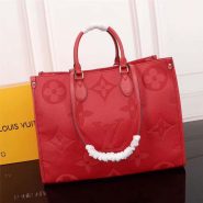 کیف چرم زنانه لویی ویتون کد 95088 رنگ قرمز